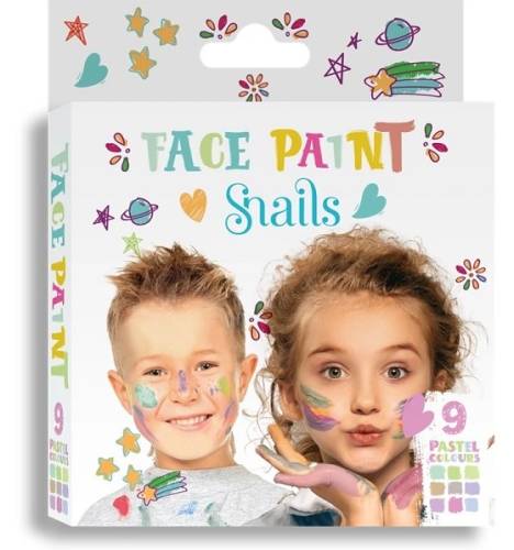 Invisibobble Snails Face Paints 9 Pastel Colours, Hair Accesories